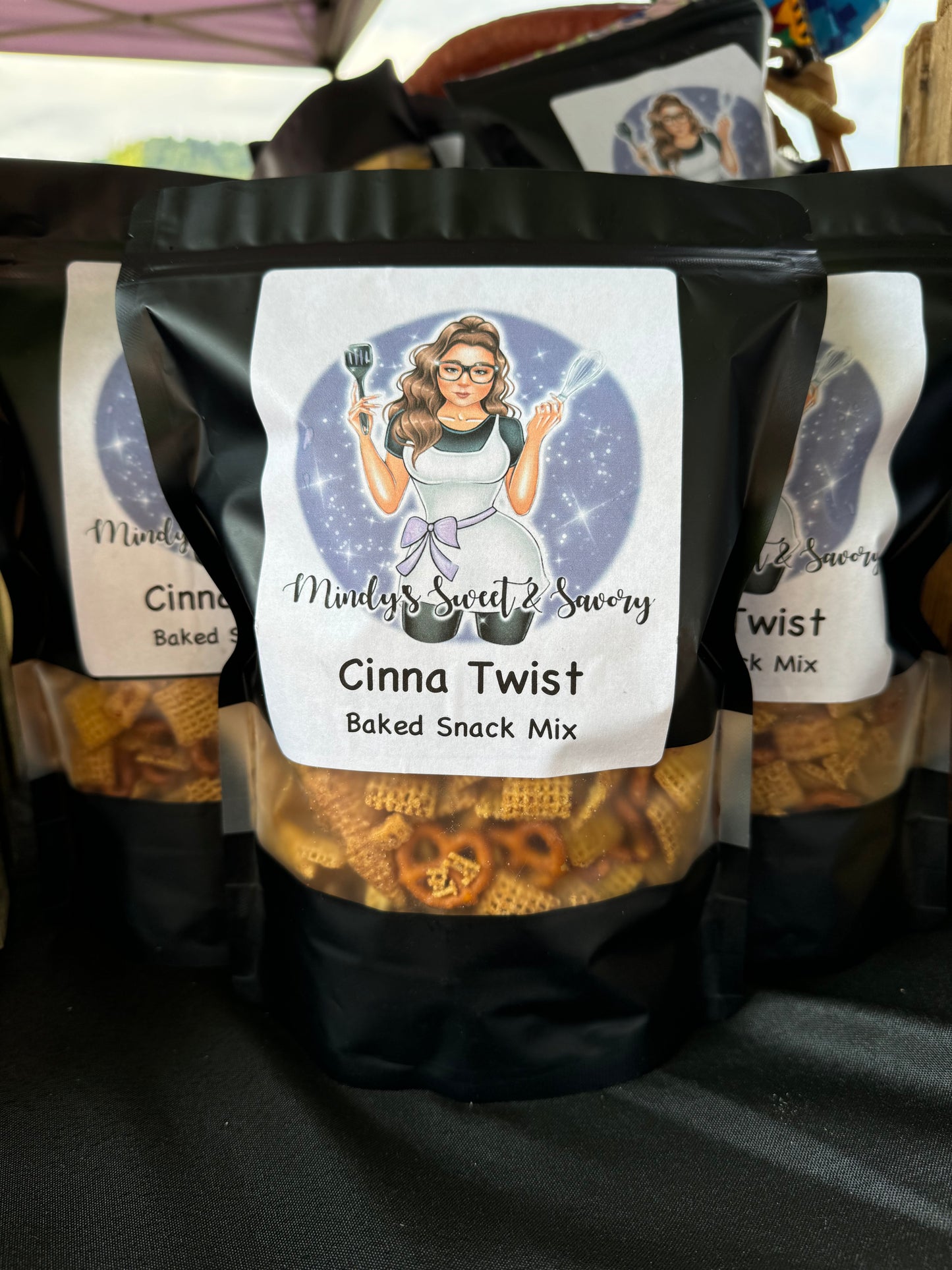 Cinna Twist Chex mix